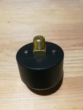 Compresor de aire, manómetro de fluido hidráulico neumático, 0-12Bar/0-180PSI, alta calidad