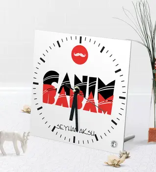 Personalized Dear Dad Desktop Square Glass Saat-5
Personalized Dear Dad Desktop Square Glass Saat-5