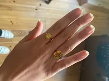 Anillo de oro euroamericano para mujer, anillos de acero inoxidable, anillos abiertos para mujer, joyería de cadena de acero inoxidable