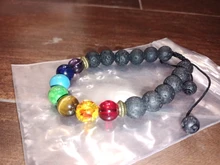 Pulsera ajustable con sistema Solar de piedra Natural, pulsera con cuentas de galaxia del universo, ocho planetas, regalo para novia