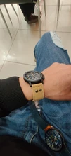 Reloj analógico de cuarzo con fecha de Cuero militar para hombre, pulsera de reloj resistente al agua masculino, regalos decoración fiesta