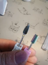 Brocas de taladro eléctrico para manicura, 29 tipos, accesorio de la máquina, cortador de cerámica de carburo de tungsteno arcoíris