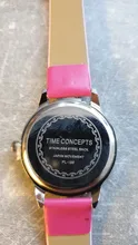 UTHAI CQ06-Reloj de pulsera de cuarzo con diseño de princesa para niños, reloj de moda de cristal de dibujos animados de cuero, resistente al agua