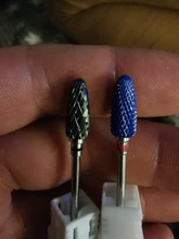 Brocas de taladro eléctrico para manicura, 29 tipos, accesorio de la máquina, cortador de cerámica de carburo de tungsteno arcoíris