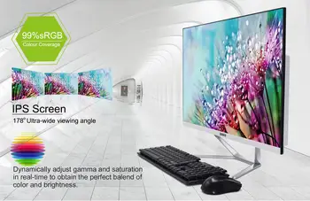 All-In-One PC 23.8 Inch Core i3 9100F i5 9400F i7 9700F with NVIDIA GTX1050TI DDR3 RAM M.2 WIFi all in one pc desktop computer
All-In-One PC 23.8 Inch Core i3 9100F i5 9400F i7 9700F with NVIDIA GTX1050TI DDR3 RAM M.2 WIFi all in one pc desktop computer
