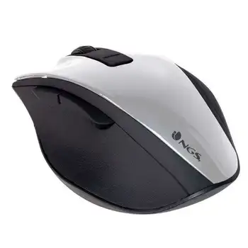 Wireless Mouse ngs bow white - 2.4ghz - 800/1600dpi - 5 buttons-scroll-for right-side rubber-nano receiver
Wireless Mouse ngs bow white - 2.4ghz - 800/1600dpi - 5 buttons-scroll-for right-side rubber-nano receiver