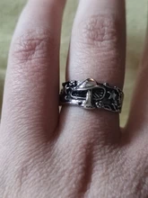 Anillo Vintage con patrón de flores y estrellas para mujer y hombre, sortija de varias tallas, estilo Retro Punk, Hip Hop, para fiesta nocturna, anillo del Club