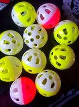 Pet Parrot Toy Bird Hollow Bell Ball For Parakeet Cockatiel Chew Fun Cage Toys 23