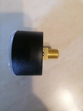 Compresor de aire, manómetro de fluido hidráulico neumático, 0-12Bar/0-180PSI, alta calidad