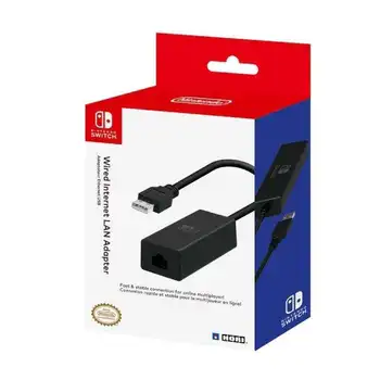 Usb to lan hori adapter for nintendo switch - usb 2.0 - plug and play-Official nintendo license
Usb to lan hori adapter for nintendo switch - usb 2.0 - plug and play-Official nintendo license