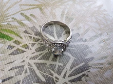 Anillos de boda de circonita redonda para mujer, joyería de acero inoxidable a la moda, de compromiso, regalos de San Valentín, gran brillo clásico, 2020