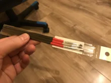 EZONE 3 uds cepillo de pintura para Watercolr de forma diferente cepillos de pelo de Nylon Gouache acrílico escuela de dibujo de suministros de arte