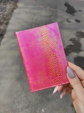 Fundas de cuero PU para pasaporte para hombre y mujer, accesorios de viaje, Bolsa de tarjeta de crédito de Banco de identificación, funda tipo billetera