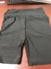 Pantalones cortos deportivos para mujer, Shorts ajustados elásticos de cintura elástica negro, informales, para Fitness, para verano