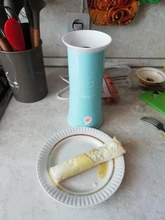 Hervidor de huevos eléctrico automático PTC Caldera de salchicha de huevo de desayuno de calentamiento rápido para sándwich de huevo, rollos de huevo, tortillas, huevos revueltos Rapid Egg Master con un solo tubo