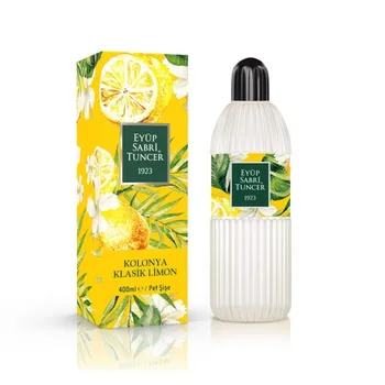 Eyüp Sabri Tuncer - Classic Lemon Cologne Pet Bottle 400ml - 13.52oz Disinfectant with Alcohol
Eyüp Sabri Tuncer - Classic Lemon Cologne Pet Bottle 400ml - 13.52oz Disinfectant with Alcohol