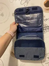 Organizador de viaje para colgar con gran capacidad para mujer, bolsa de almacenamiento, neceser para maquillaje y artículos de aseo personal, accesorios de belleza para viaje