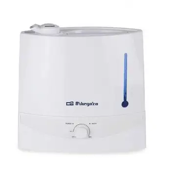 HUMIDIFIER ORBEGOZO HU-2065-CONSUMPTION WATER 400ML-COOL MIST-2 OUTLETS ADJUSTABLE STEAM-REMOVES LOADS ELECTROSTATIC
HUMIDIFIER ORBEGOZO HU-2065-CONSUMPTION WATER 400ML-COOL MIST-2 OUTLETS ADJUSTABLE STEAM-REMOVES LOADS ELECTROSTATIC