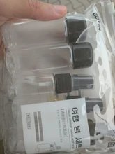 7 unid/set Mini viaje cosméticos de maquillaje de la cara crema olla botellas de plástico transparente accesorios de viaje vacía maquillaje contenedor botella