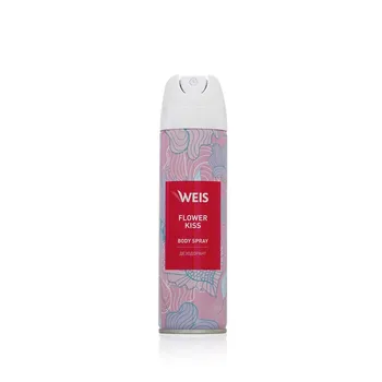 Women's deodorant spray Weis "Flower Kiss" 150 ml
Women's deodorant spray Weis "Flower Kiss" 150 ml