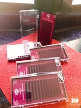 Abonnie-Extensión de pestañas, Cilio Individual de visón sintético Natural, 0,05-0,25mm, rizado B/C/D, maquillaje de belleza de 8-17mm