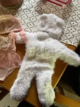Accesorios de fotografía recién nacido Mono para niño y niña, Body de oso, accesorios de fotografía