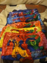 Los niños ropa interior bragas cortos escritos niño ropa interior de dibujos animados spidermanChildren bragas 5 unids/lote niños boxeador suave niños bragas