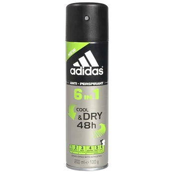 Spray Deodorant Cool & Dry 6 In 1 Adidas (200 ml)
Spray Deodorant Cool & Dry 6 In 1 Adidas (200 ml)