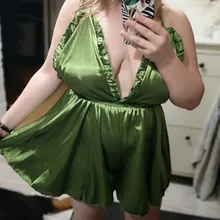 De las mujeres de la moda Sexy ropa de dormir ropa de estilo mono peleles Clubwear vestido pantalones 3 color