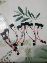 Piezas de electrodomésticos, calentador de agua de Gas, de dos cables con férula Micro interruptor, 10 Uds.