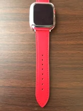 Correa de cuero para Apple watch, banda de 44mm, 40mm, 38mm, 42mm, iWatch, pulsera de una sola vuelta, reloj para Apple watch series 5 4 3 se 6