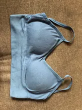 De Deportes de algodón de las mujeres Bra deportes Top gimnasio Yoga correr sujetador superior, Yoga, Yoga desgaste alambre libre Fitness sostén elástico Tops ropa deportiva para mujeres