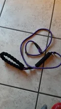 Correa para adiestramiento de perros 5 de Nylon de Color básicos cuerda medio pasear a los perros Collar para perro grande Durable fácil Control ajustable Labrador