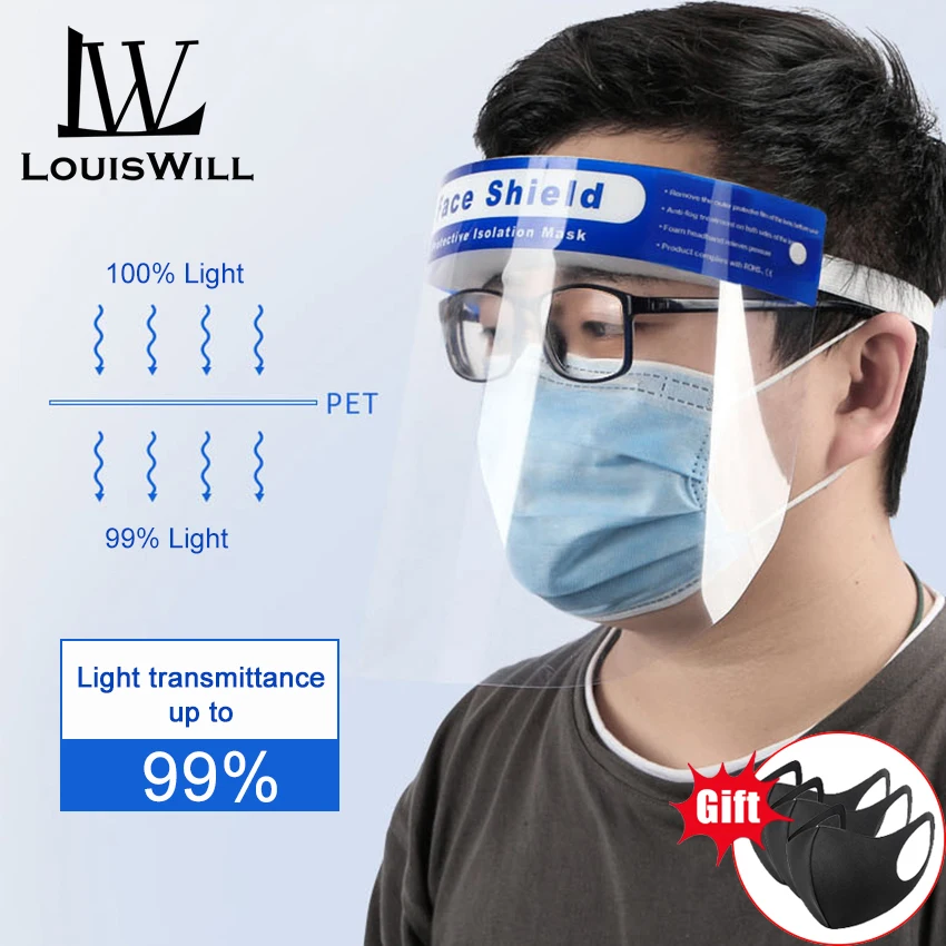 Protective face shields Safety Mask Detachable Face Shield Protection Hat Face Masks Clear Cover
Protective face shields Safety Mask Detachable Face Shield Protection Hat Face Masks Clear Cover