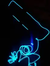 1M / 2M / 3M / 5M Interior del coche Lámpara decorativa LED Cableado EL tira de neón para Auto DIY Luz ambiental flexible USB Fiesta Atmósfera Diodo Cartelera Letrero Decoración de vacaciones Luces