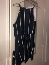 Body sin mangas con hombros descubiertos y estampado a rayas para mujer, mono, traje de mujer 2020