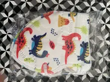 Fit 2-9 años chico FFP2 KN95 Mascarillas más grueso 5 capa niños máscara Anti-niebla protección máscara de boca respirador reutilizable Masque