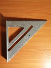 Square Ruler Layout-Tool Carpenter-Measurement Thickening-Angle Aluminum-Alloy 90-Degree
