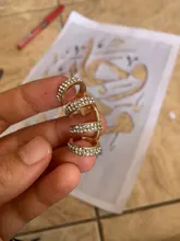 Pendientes de Clip para las orejas para mujer, aretes, chaqueta, pendientes, estilo Punk, venta al por mayor, 1 Uds. Gran oferta