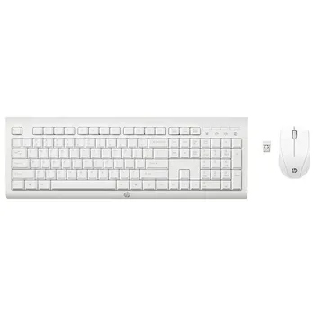 Wireless keyboard and mouse hp c2710 White-keyboard features simplified-adjustable legs-wheel displacement
Wireless keyboard and mouse hp c2710 White-keyboard features simplified-adjustable legs-wheel displacement