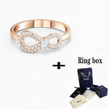 SWA 2020 New Rose Fashion INFINITY Exquisite Ring To Send Girlfriend Couple Ring Engagement Anniversary Birthday Best Gift
SWA 2020 New Rose Fashion INFINITY Exquisite Ring To Send Girlfriend Couple Ring Engagement Anniversary Birthday Best Gift