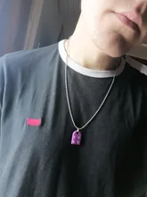 Collar de cadena con colgante de corazón de amor para hombre y mujer, 2 uds., regalo de San Valentín, 2021