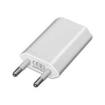 Wall Charger NANOCABLE 10.10.2001 iPod iPhone White 
Wall Charger NANOCABLE 10.10.2001 iPod iPhone White