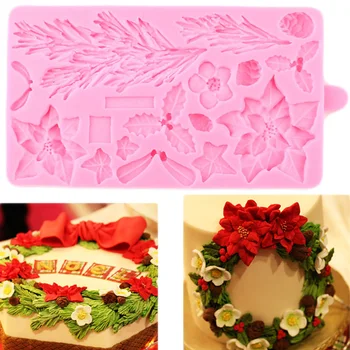 Christmas Tree Silicone Mold Leaves Flower Cupcake Topper Fondant Molds Cake Decorating Tools Candy Chocolate Gumpaste Moulds
Christmas Tree Silicone Mold Leaves Flower Cupcake Topper Fondant Molds Cake Decorating Tools Candy Chocolate Gumpaste Moulds