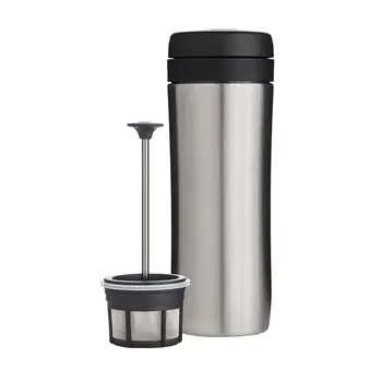 ESPRO & reg, travelpress, French coffee pot filter coffee maker, stainless steel, Edelstahl, 7.2x7.2x20.4 cm Stov
ESPRO & reg, travelpress, French coffee pot filter coffee maker, stainless steel, Edelstahl, 7.2x7.2x20.4 cm Stov