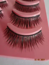 2019 caliente 5 pares Popular corto Natural pestañas falsas diario pestañas niñas necesidades Wimper Extensiofor