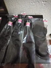 FG 1B/99J-extensiones de cabello humano con cierre de encaje 4x4, extensiones de pelo ondulado brasileño, 3 mechones con cierre