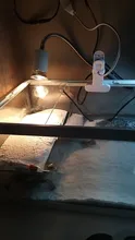 Lámparas de temperatura con ajuste para acuario, lámparas de temperatura con ajuste de UVA y uvb de 25W con calor para Tortuga, solarium de calcio para mascotas
