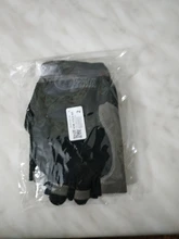 Guantes de ciclismo antideslizantes, para invierno, guantes termicos hombre guantes nieve,transpirables, de medio dedo, para deportes de choque, moto para hombre y mujer