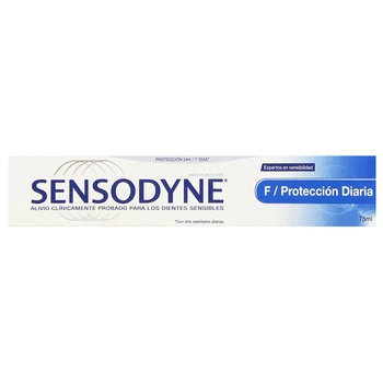 Toothpaste Protección Diaria Sensodyne (75 ml)
Toothpaste Protección Diaria Sensodyne (75 ml)